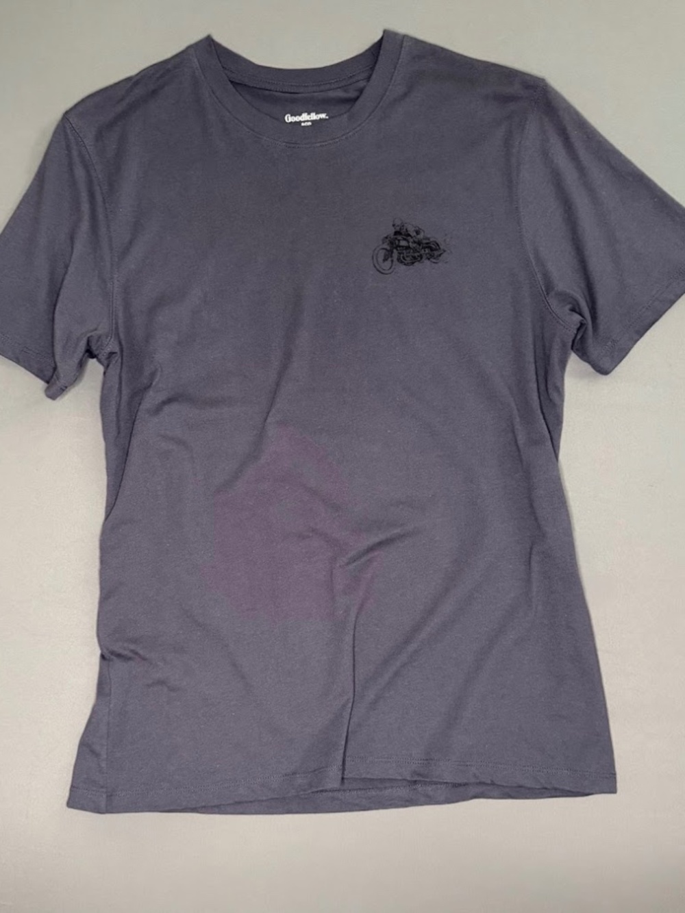 Goodfellow Salem Speedway Graphic T Shirt Men’s Large Blue / Purple